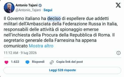 Attacco hacker filorusso Italia
